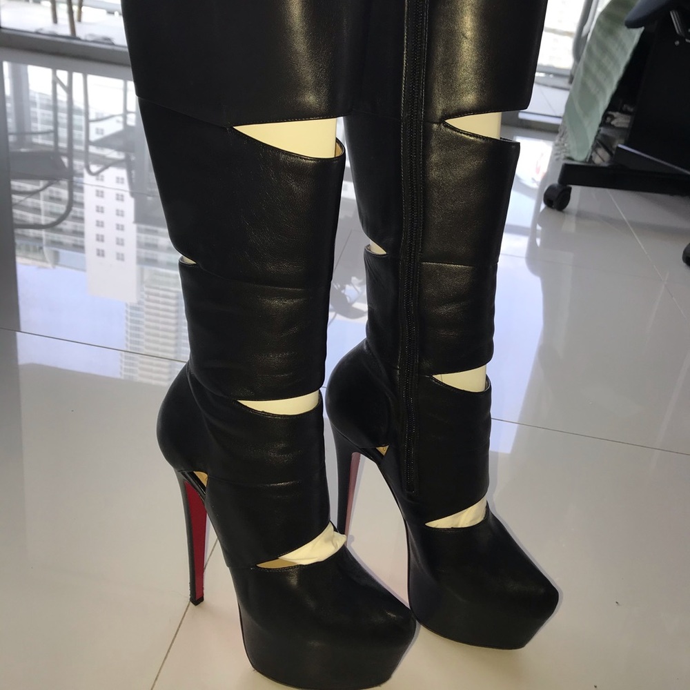 Christian Louboutin Knee High Boots